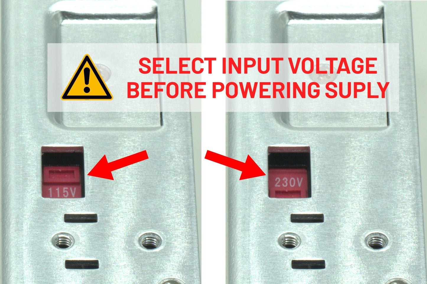 Mean-Well 48V 600W High Peak Power Supply