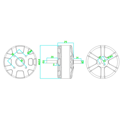 Dual Shaft Motor - D5312s 330KV
